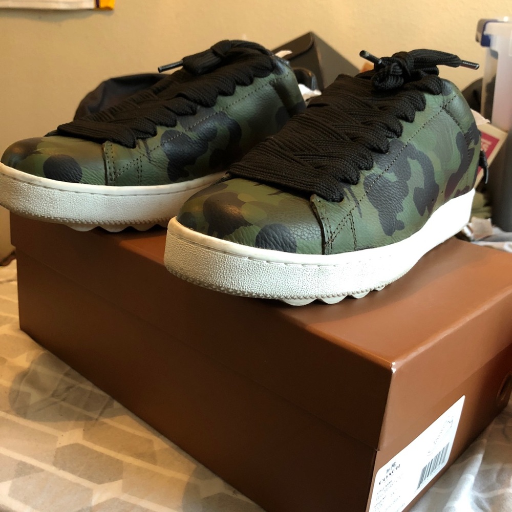 Men’s coach shoes designer size 10